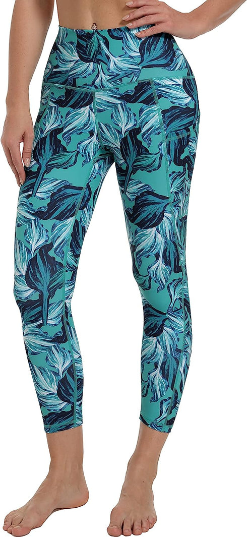 Women High Waisted Stretchy Leggings with Pockets Buttery Soft Workout Yoga Pants